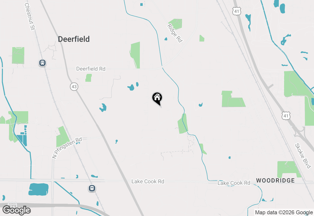 Map of 520 Standish Drive, Deerfield, IL 60015