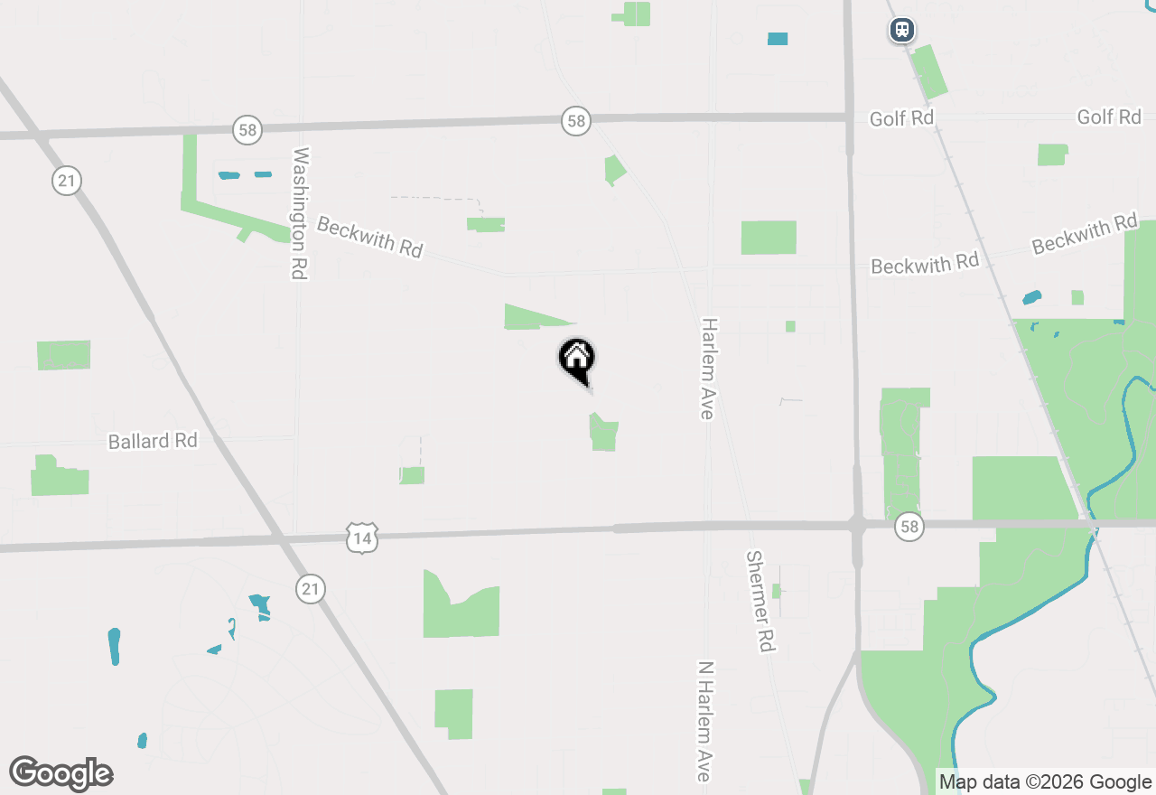 Map of 7425 Lake Street, Morton Grove, IL 60053