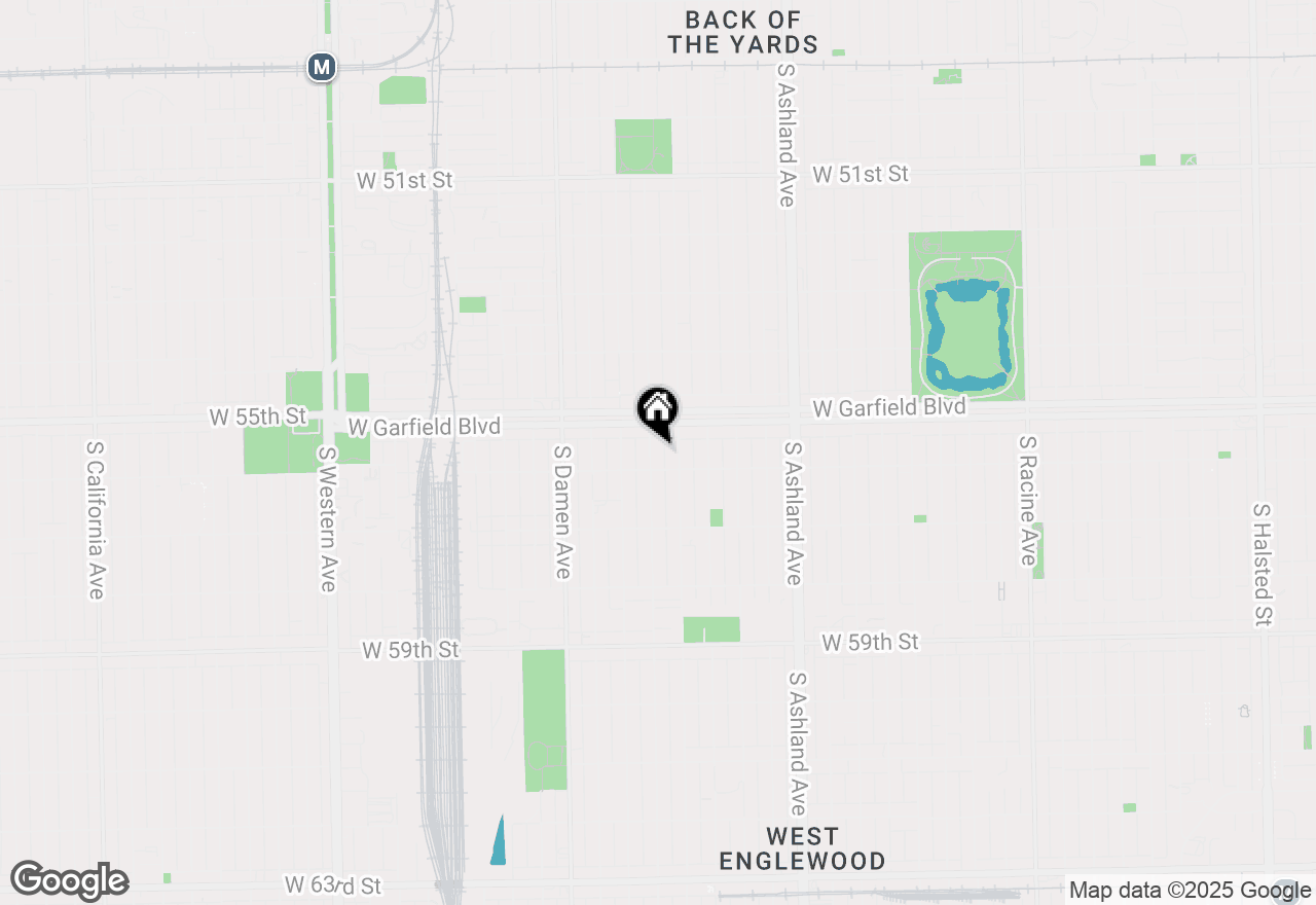 Map of 5531 S Honore Avenue, Chicago, IL 60636