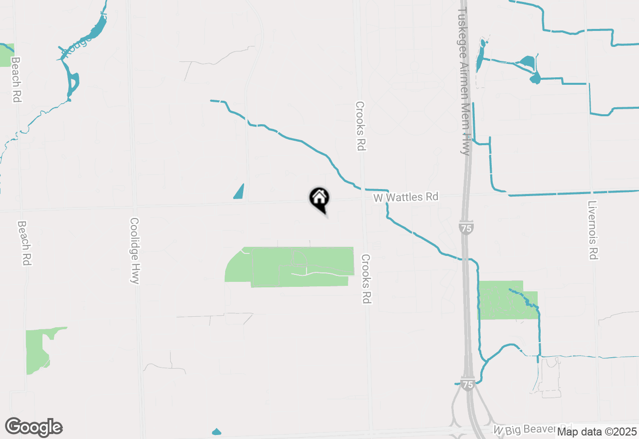 Map of 1220 Rothwell Drive, Troy, MI 48084