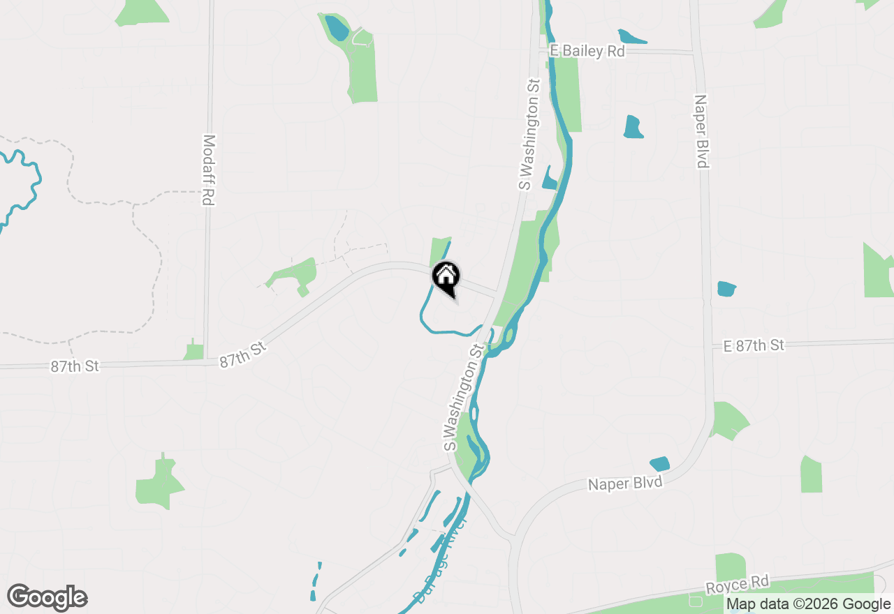 Map of 2153 Lancaster Circle #102B, Naperville, IL 60565