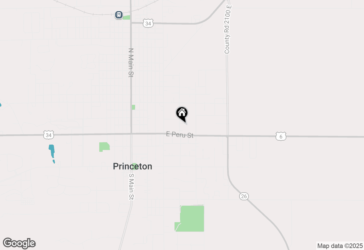 Map of 504 Harvey Drive, Princeton, IL 61356