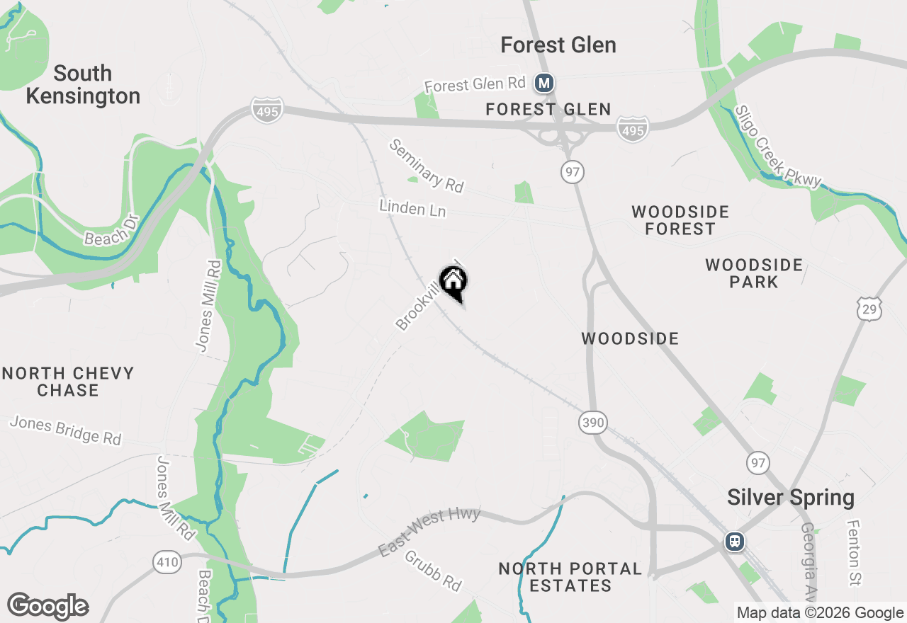 Map of 2207 Luzerne Avenue, Silver Spring, MD 20910