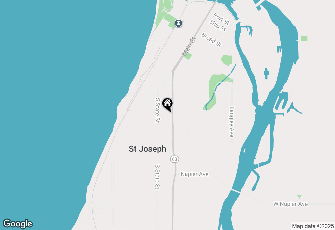 Map of 1701 Forres Avenue, St Joseph, MI 49085