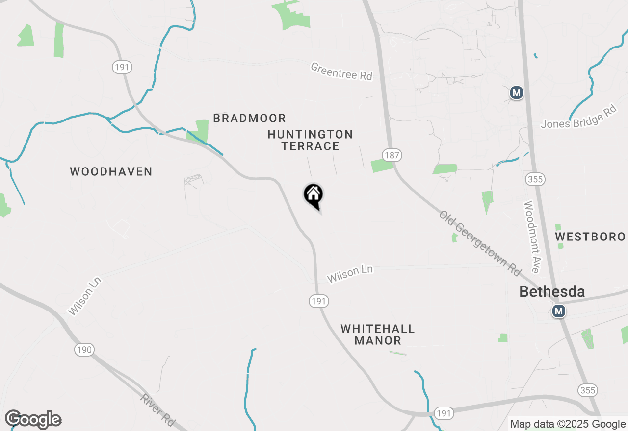 Map of 8014 Aberdeen Road, Bethesda, MD 20814