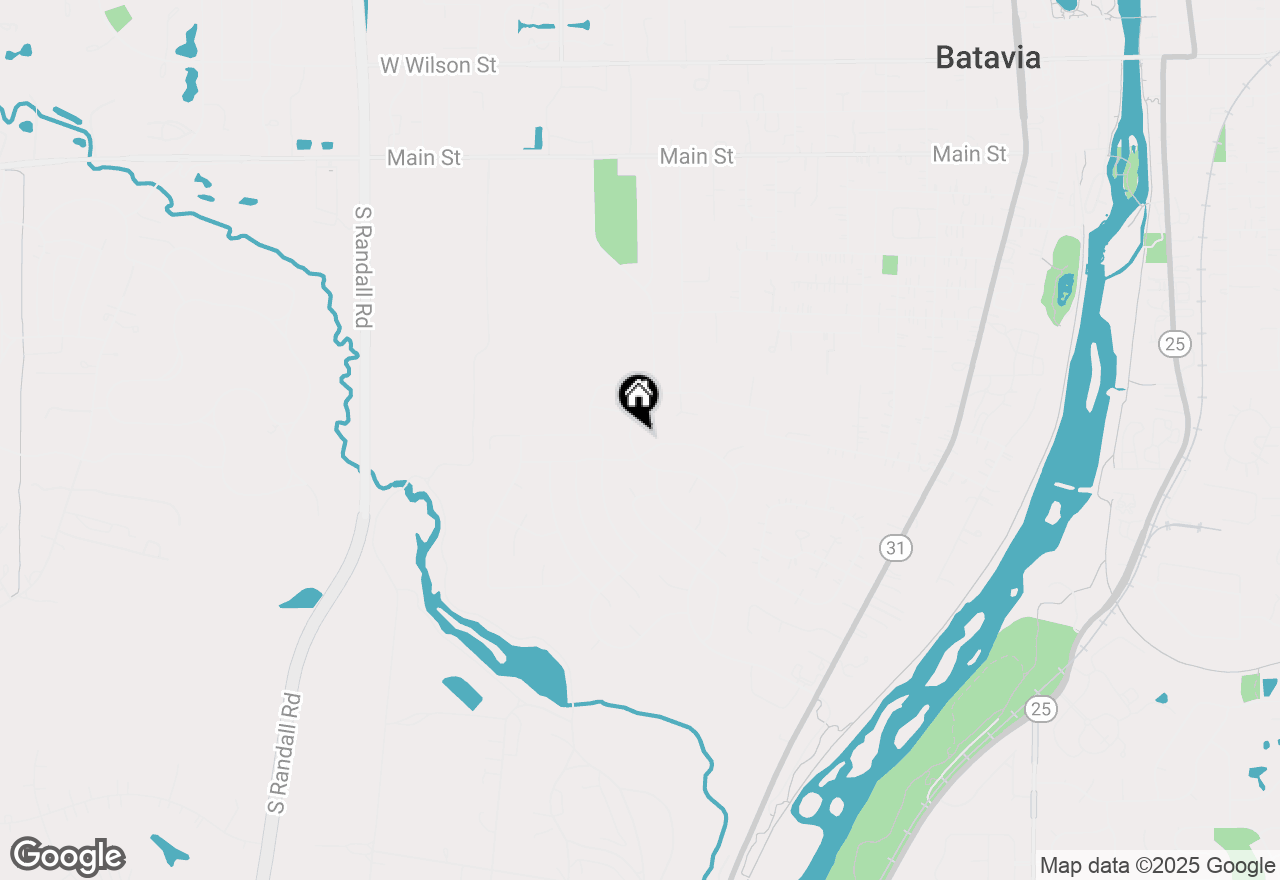 Map of 1160 Millview Drive, Batavia, IL 60510