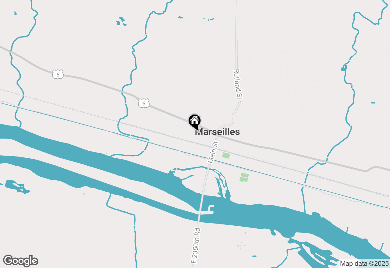 Map of 266 Clark Street, Marseilles, IL 61341