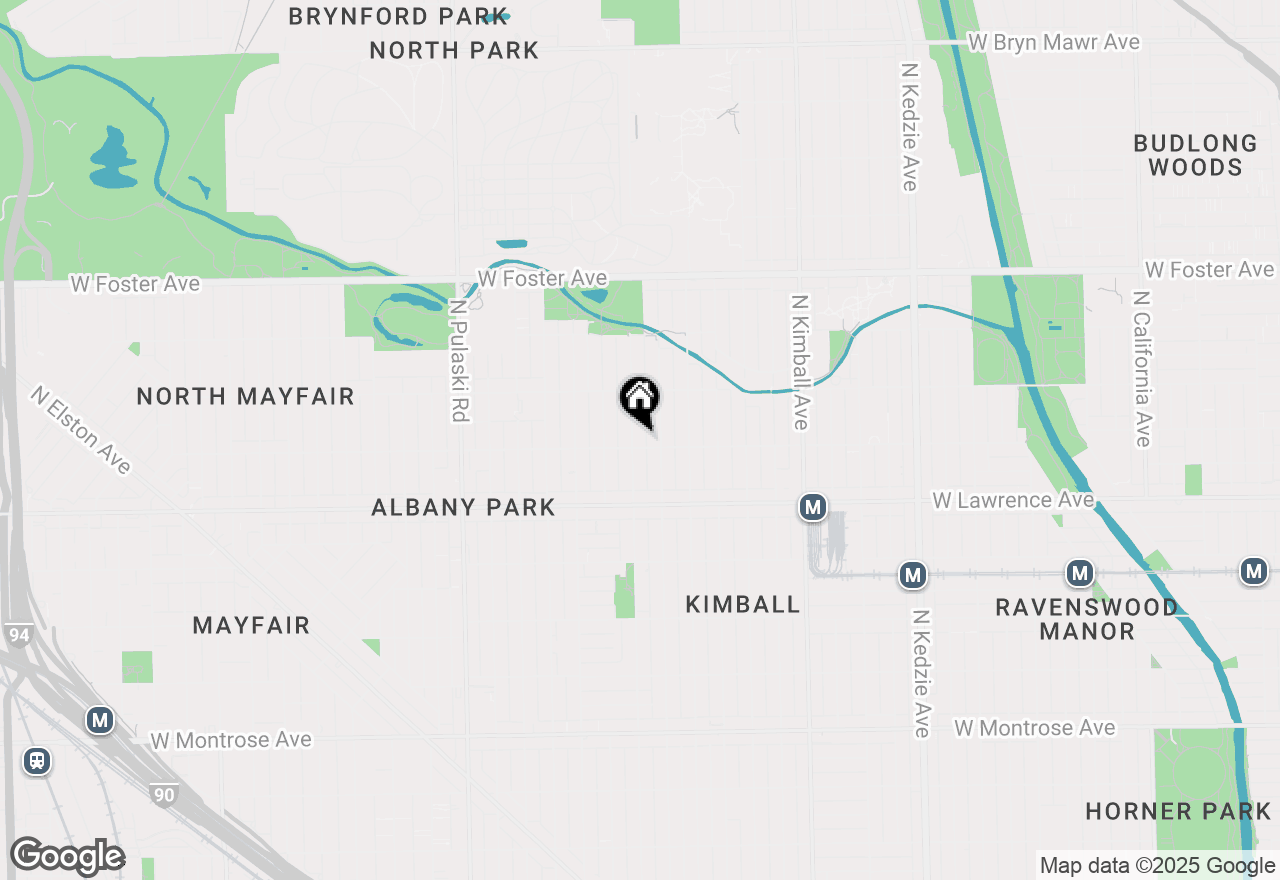 Map of 4901 N Lawndale Avenue #1, Chicago, IL 60625