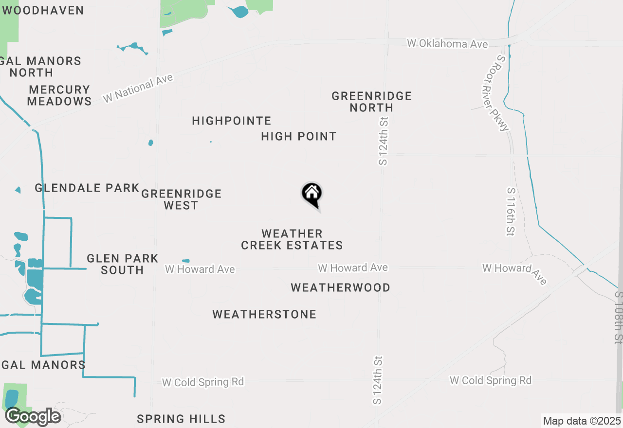 Map of 3735 S Brentwood Rd, New Berlin, WI 53151