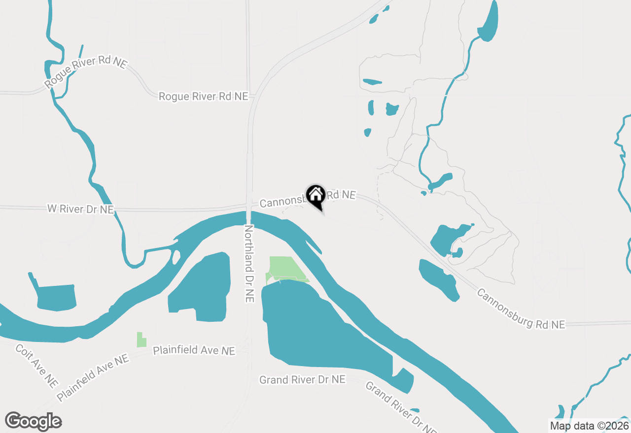 Map of 3808 Preserve Drive Ne, Belmont, MI 49306