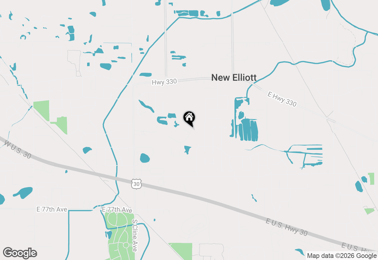Map of 7216 Fawn Valley Drive, Schererville, IN 46375