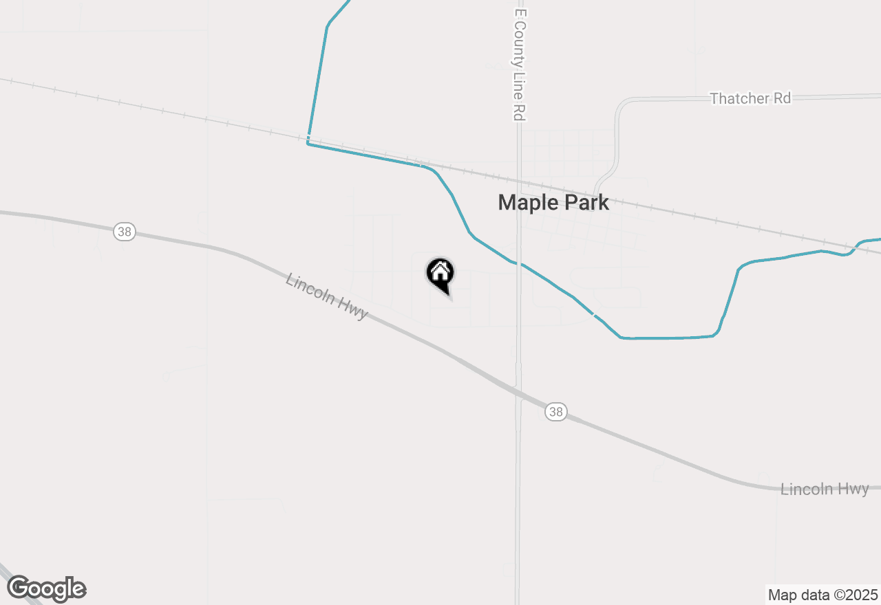 Map of 325 W Burlington Drive, Maple Park, IL 60151