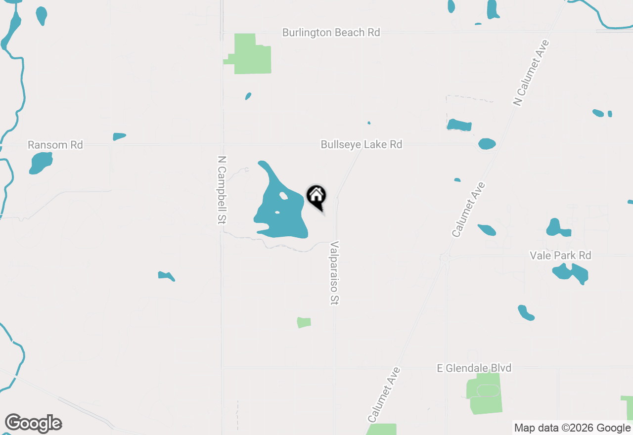 Map of 207 Kraus Drive, Valparaiso, IN 46383