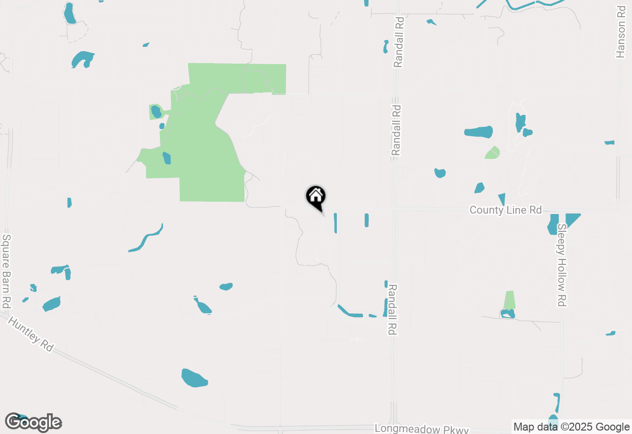 Map of 12 Millbrook Court, Algonquin, IL 60102