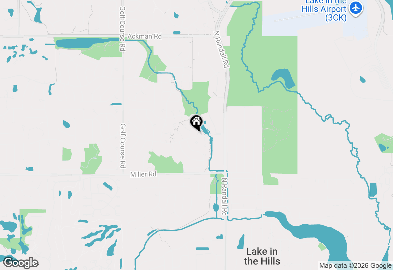 Map of 520 Palm Court #B, Crystal Lake, IL 60014