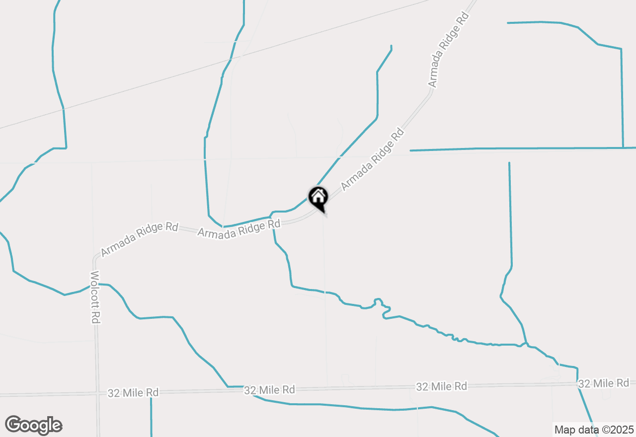Map of 20660 Armada Ridge Road, Armada, MI 48005
