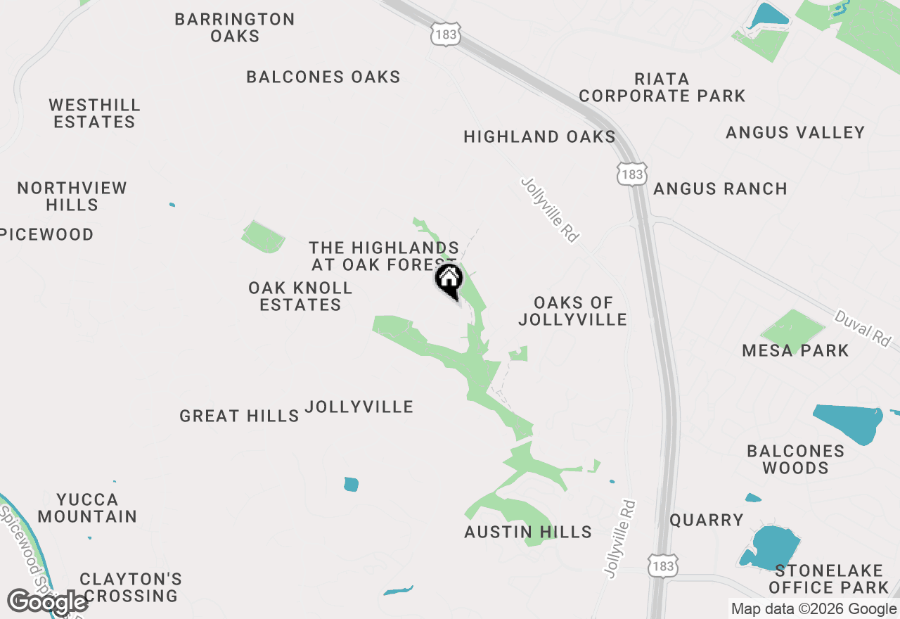 Map of 11034 Galleria Cv, Austin, TX 78759