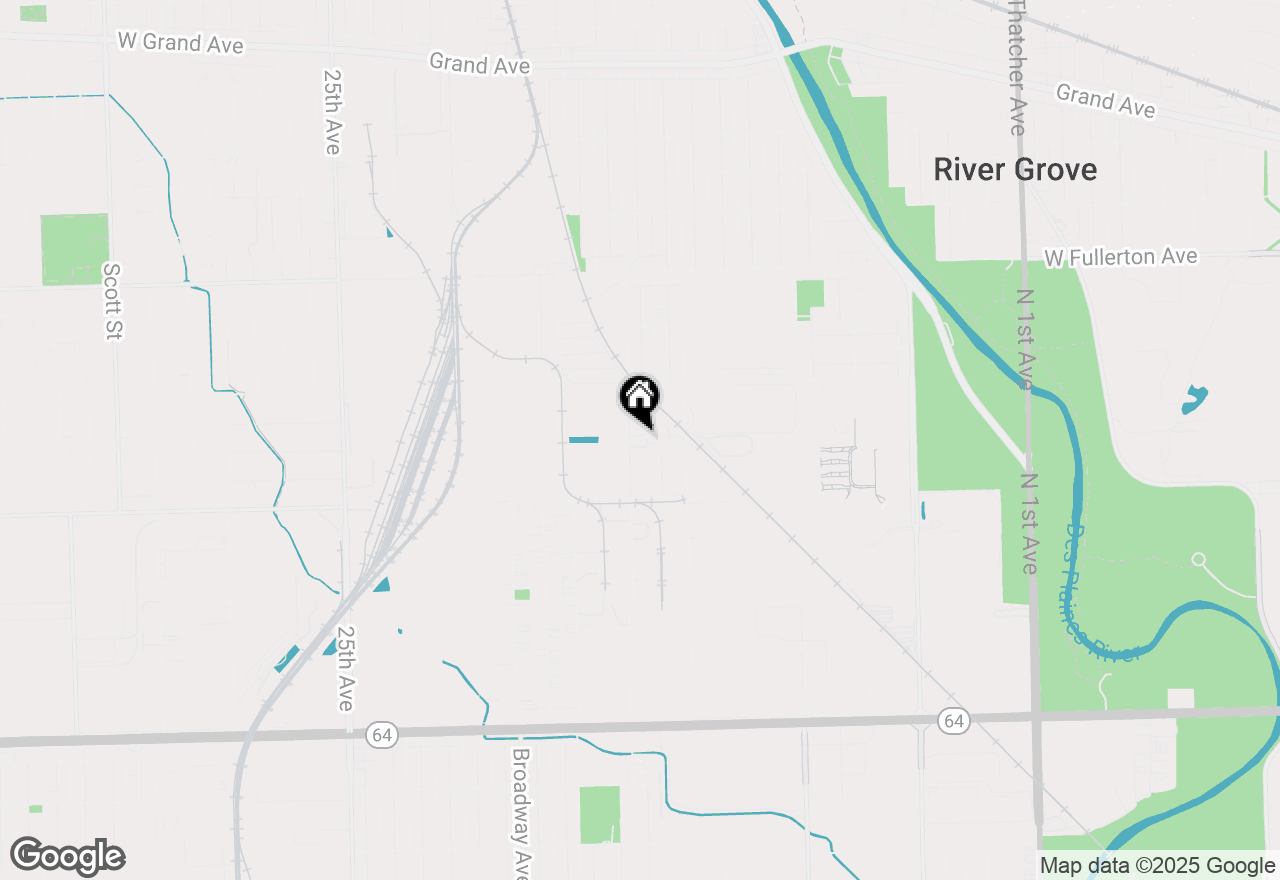 Map of 2121 N 15th Avenue, Melrose Park, IL 60160
