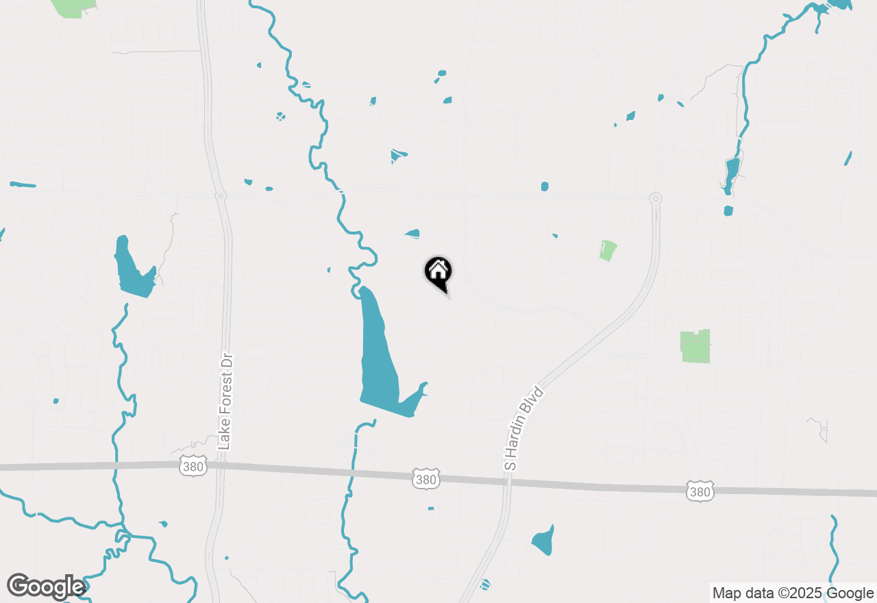 Map of 3913 Outpost Trail, Mckinney, TX 75071