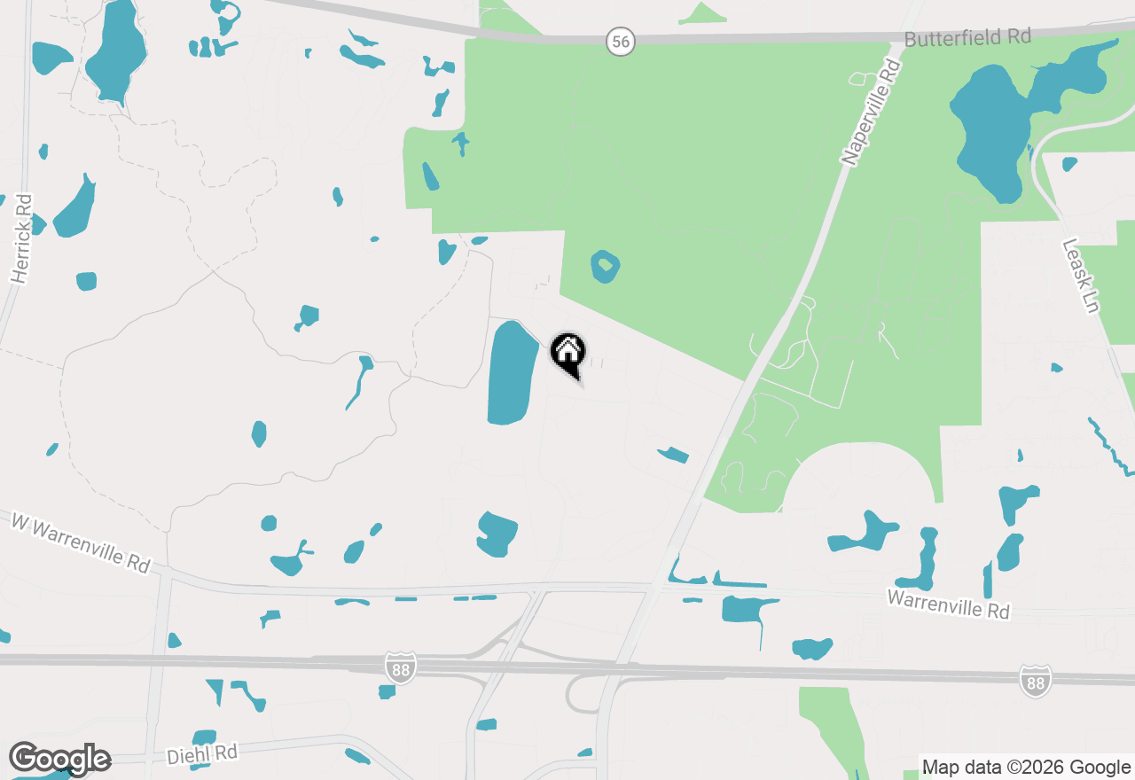 Map of 1221 Josiah Road #1221, Naperville, IL 60563