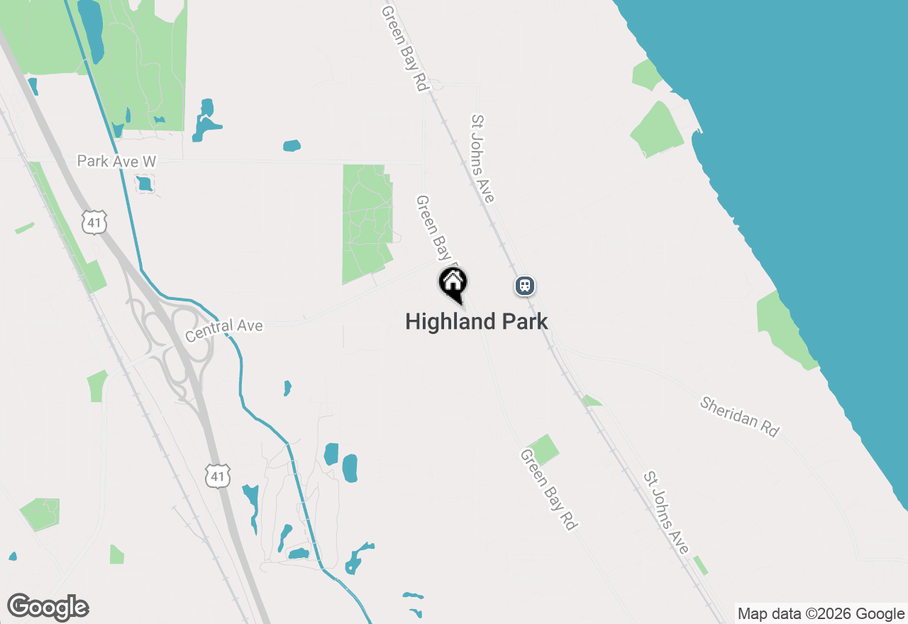 Map of 1623 Mcgovern Street, Highland Park, IL 60035