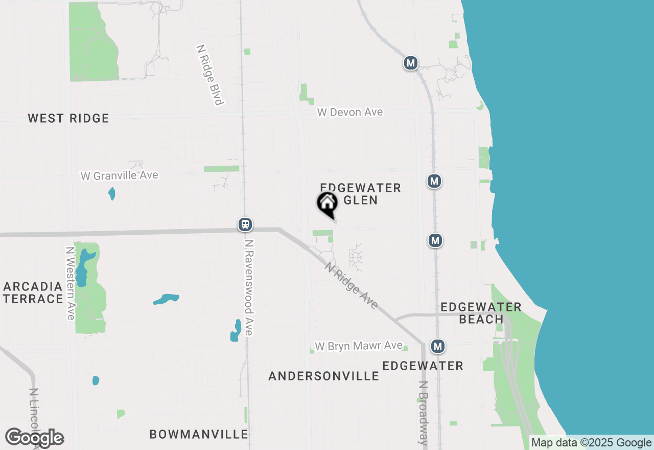 Map of 1520 W Elmdale Avenue, Chicago, IL 60660