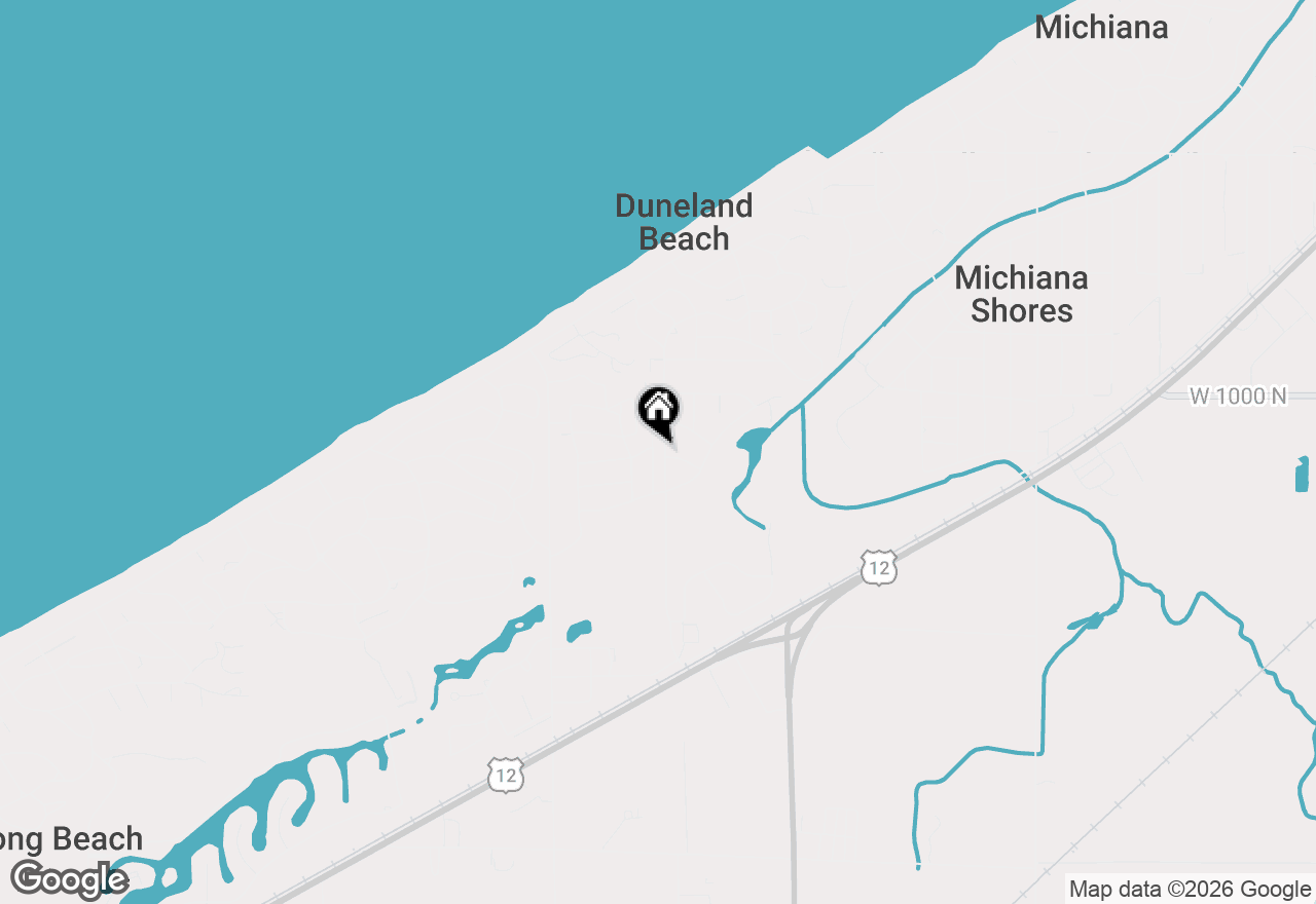 Map of 329 Maplewood Drive, Michigan City, IN 46360