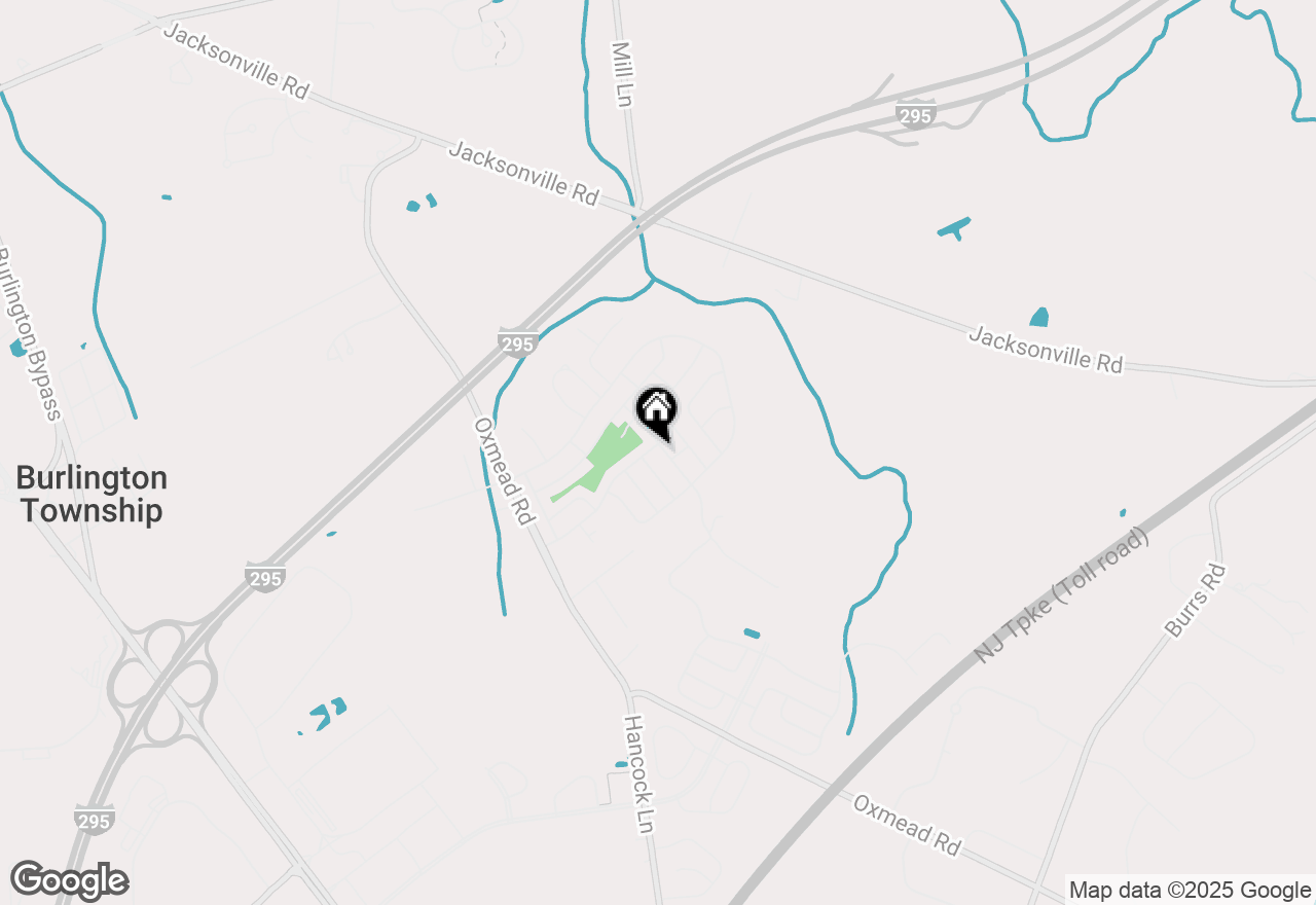 Map of 16 Bailly Drive, Burlington, NJ 08016