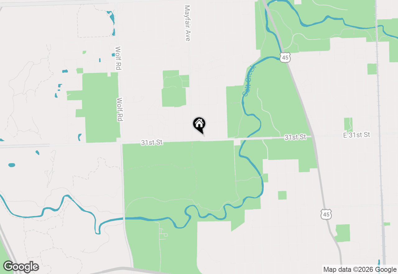 Map of 10734 31st Street, Westchester, IL 60154