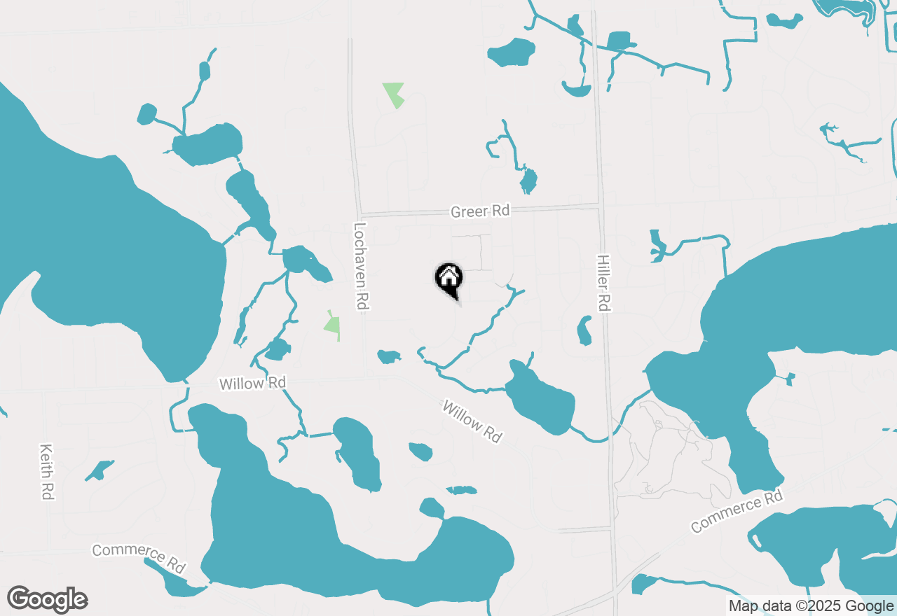 Map of 6262 Mission Drive, West Bloomfield, MI 48324