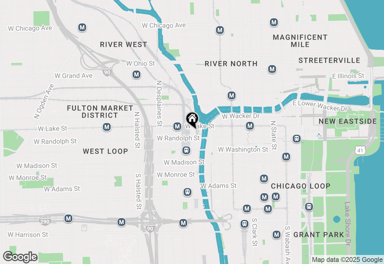 Map of 165 N Canal Street #726, Chicago, IL 60606