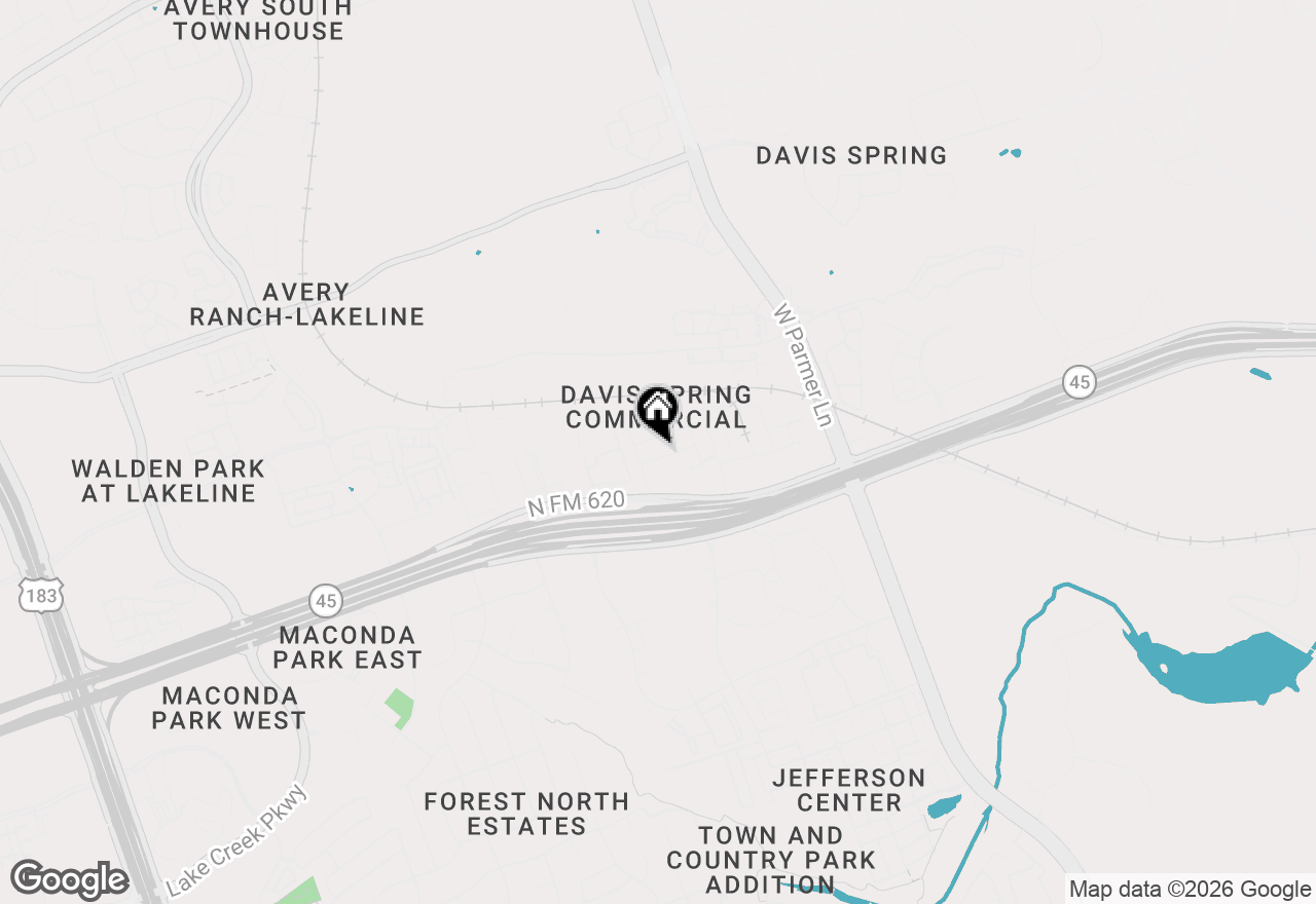 Map of 9902 Quercia Dr, Austin, TX 78717