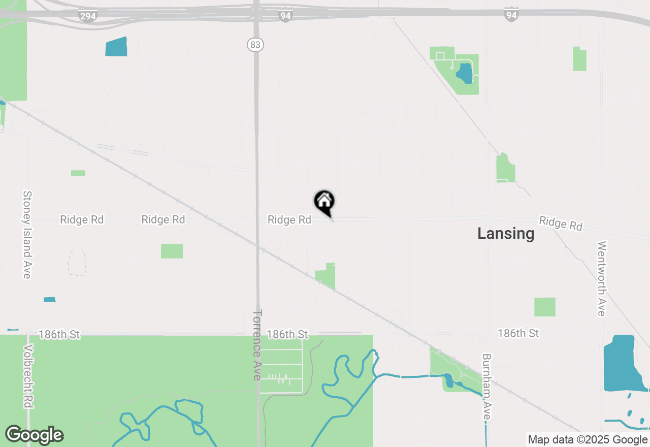 Map of 2621 Ridge Road, Lansing, IL 60438