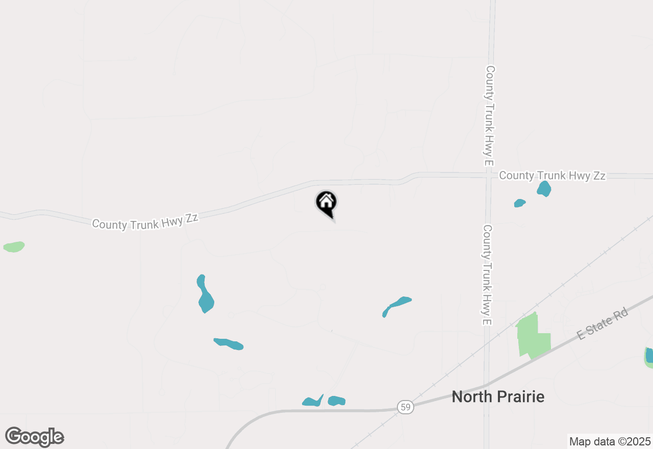 Map of 214 Cypress Pt, North Prairie, WI 53153