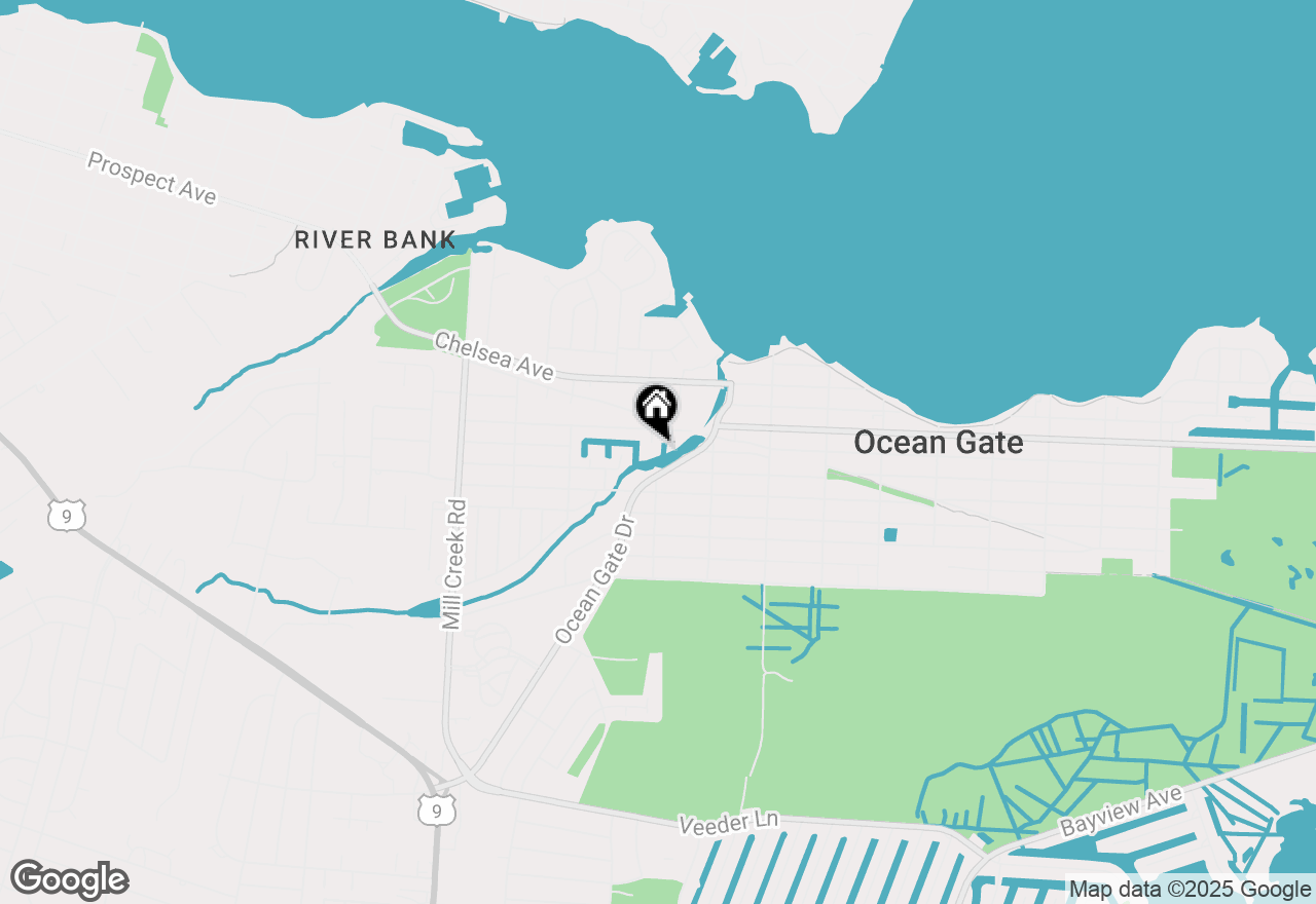 Map of 3 Sheila Court, Bayville, NJ 08721