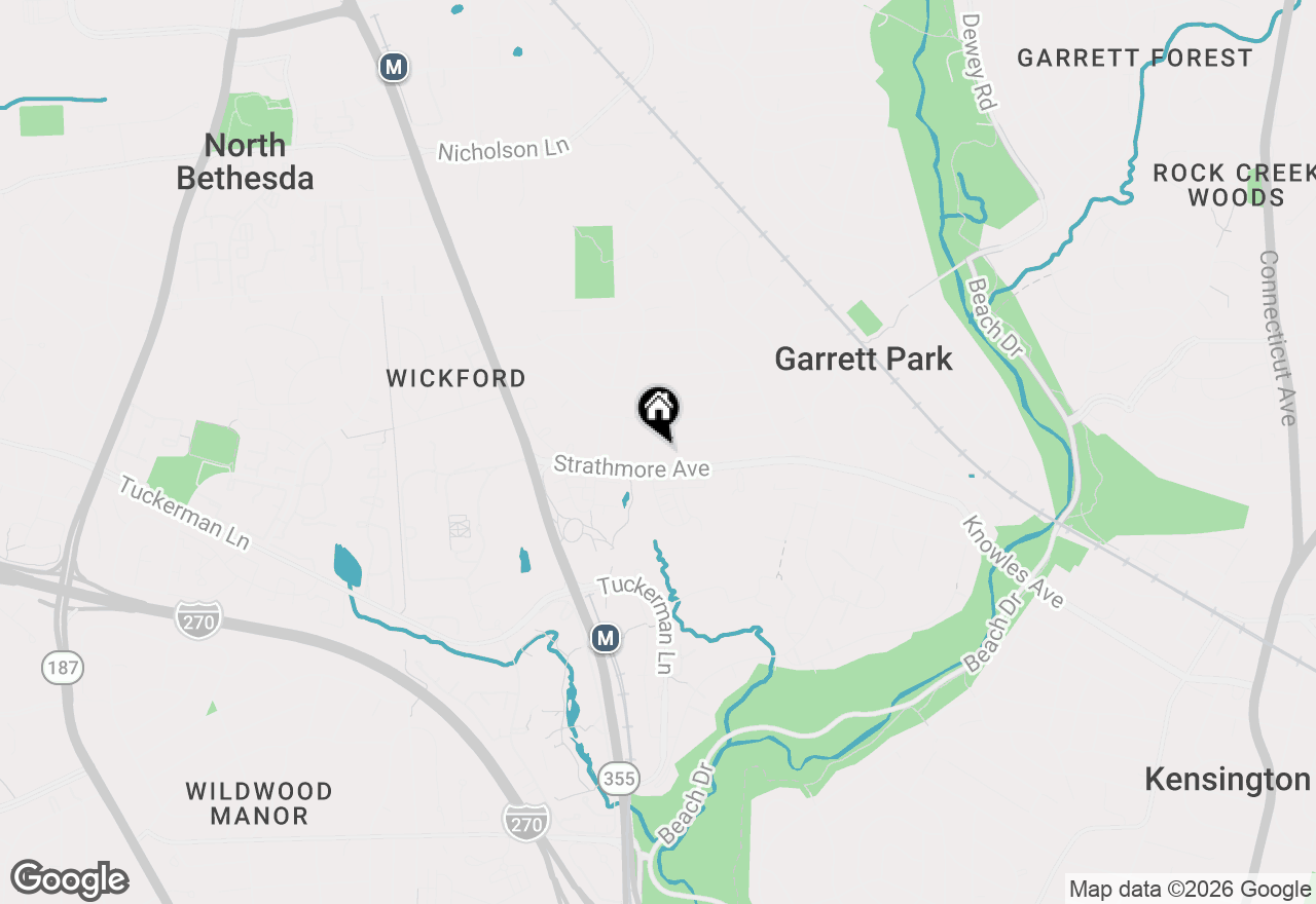 Map of 10903 Stillwater Avenue, Kensington, MD 20895