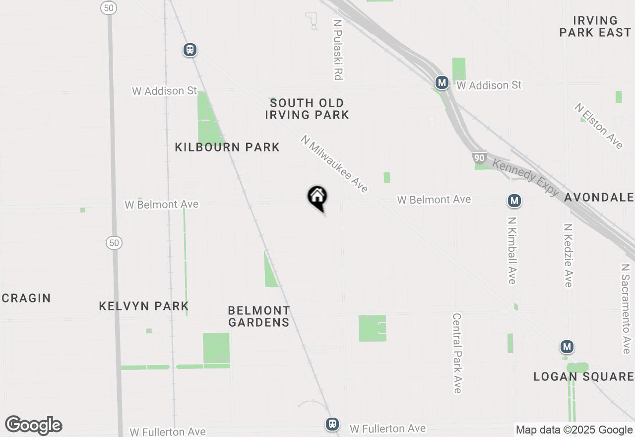 Map of 3135 N Karlov Avenue, Chicago, IL 60641