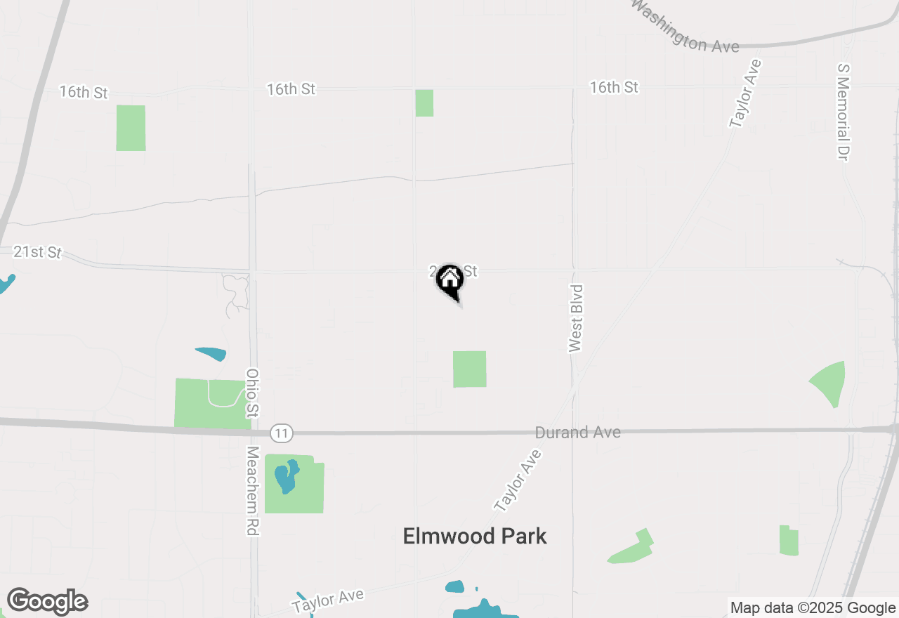 Map of 2300 West Lawn Ave, Racine, WI 53405