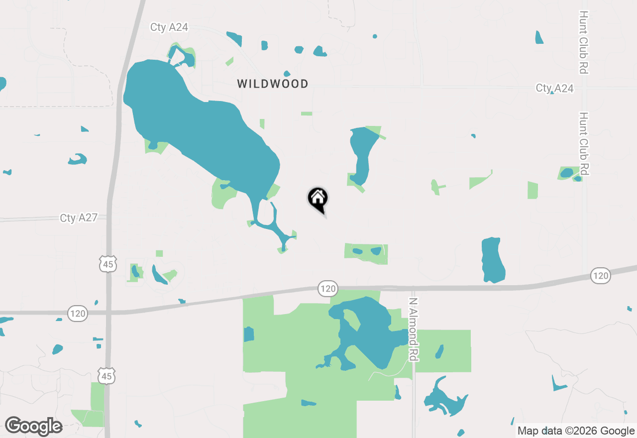 Map of 18172 W Twin Lakes Boulevard, Grayslake, IL 60030