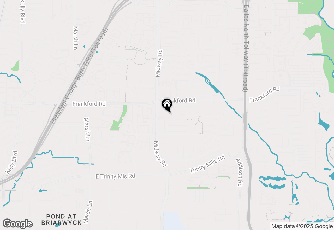 Map of 18040 Midway Road #120, Dallas, TX 75287