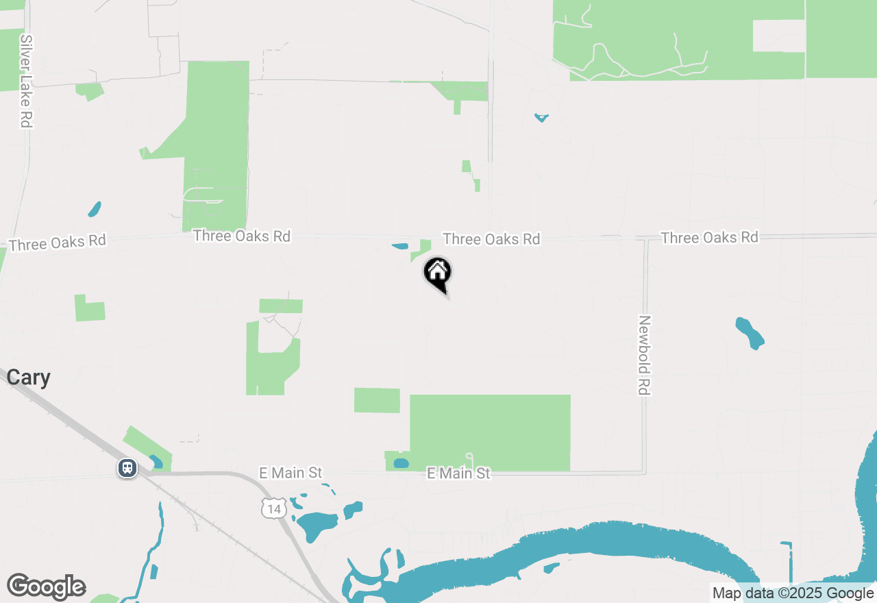 Map of 450 Bristol Way, Cary, IL 60013