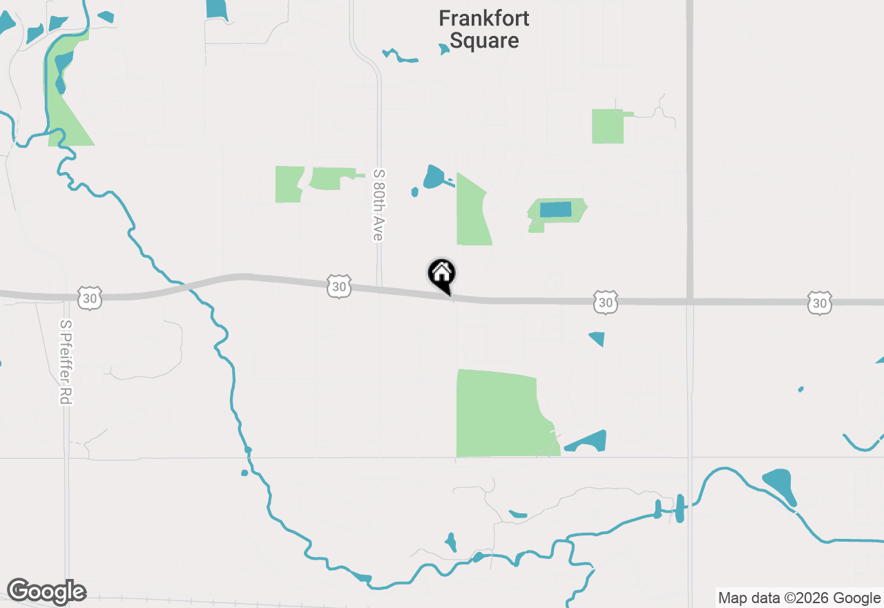 Map of 7825 W Lincoln Highway, Frankfort, IL 60423