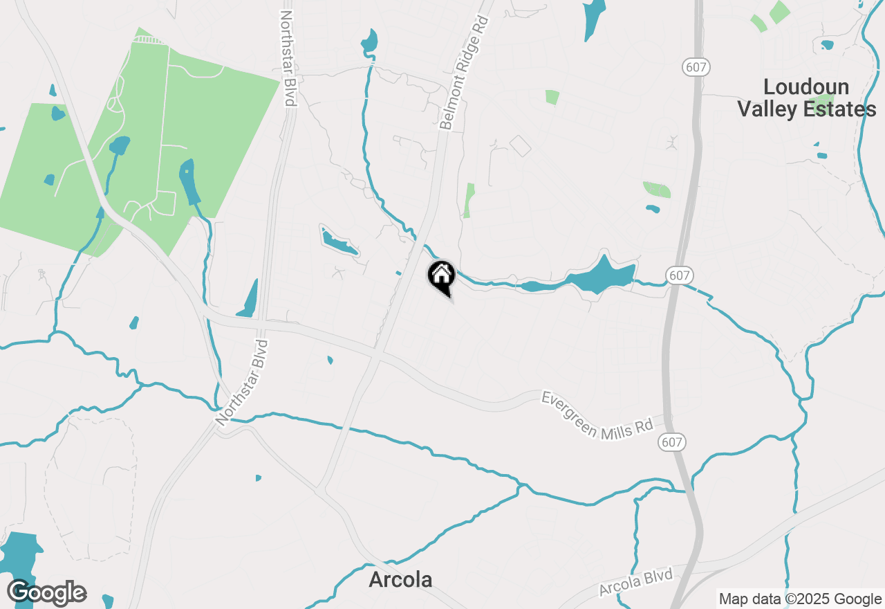 Map of 42535 Dreamweaver Drive, Brambleton, VA 20148