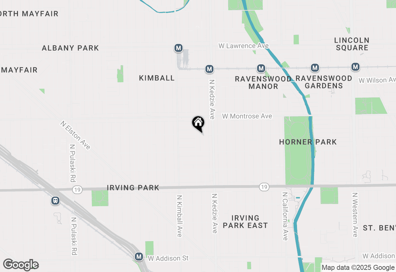 Map of 4257 N Spaulding Avenue #G, Chicago, IL 60618