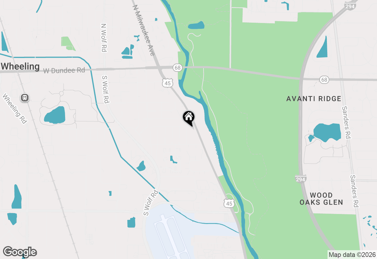 Map of 367 Park Avenue, Wheeling, IL 60090