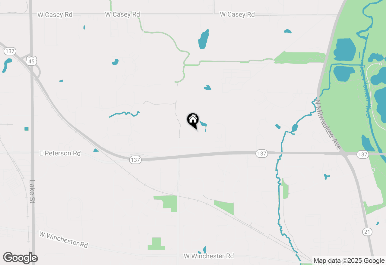 Map of 1904 Halifax Street, Libertyville, IL 60048