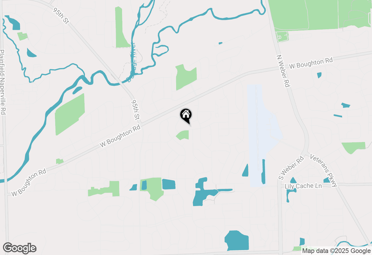 Map of 1546 Clear Drive, Bolingbrook, IL 60490