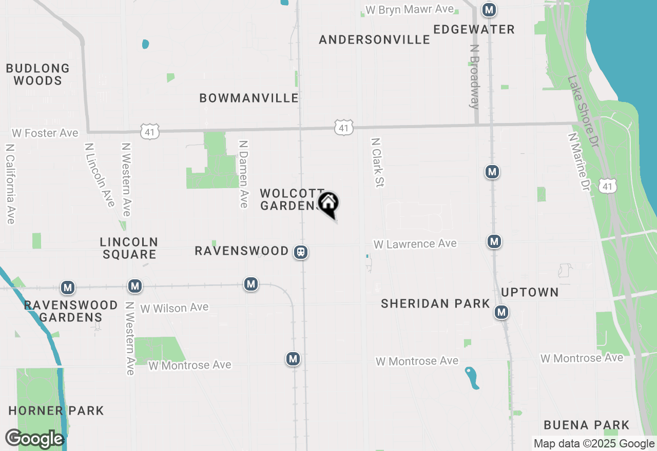 Map of 4841 N Hermitage Avenue, Chicago, IL 60640