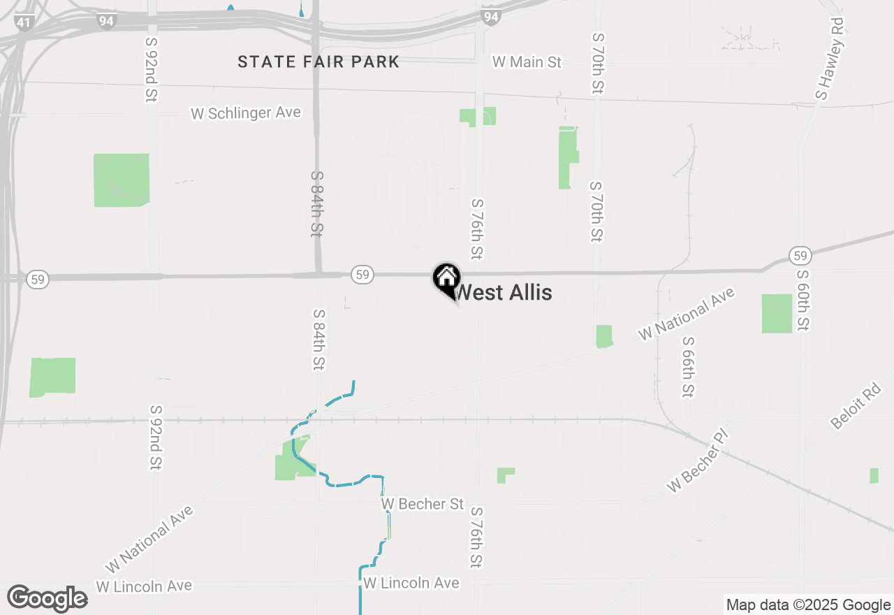 Map of 1466 S 78th St, West Allis, WI 53214
