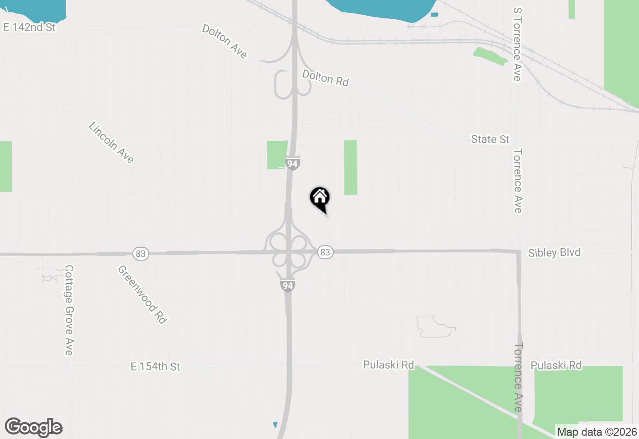 Map of 412 Prairie Avenue, Calumet City, IL 60409